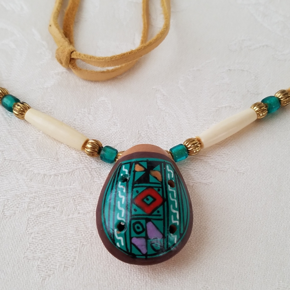 Native American Style or Other Culture Necklace